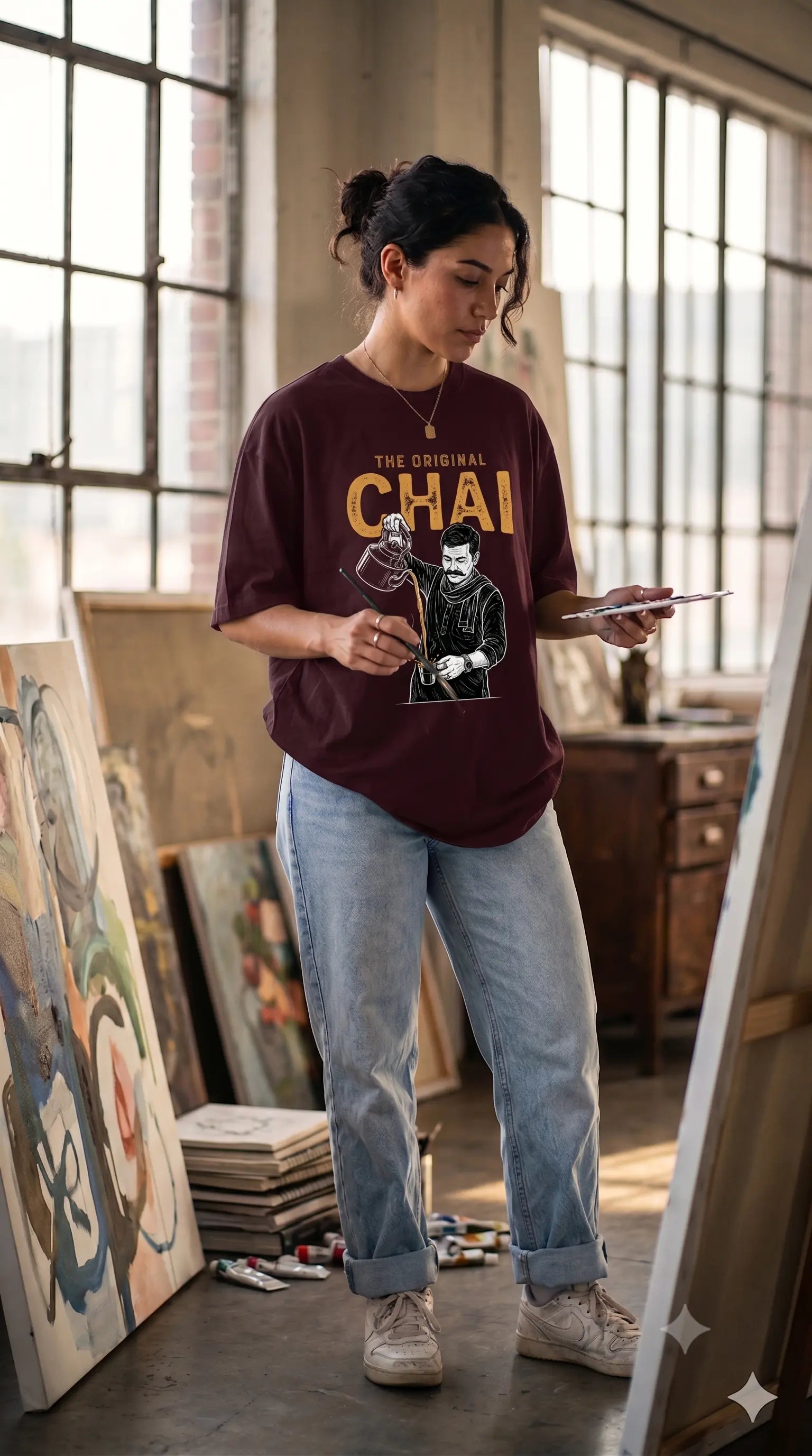 The Original Chai | Pixelated83 Premium Unisex Classic Crew T-Shirt