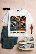 Vinyl Sessions -Pixelated83 Premium Unisex  Classic Crew Tee