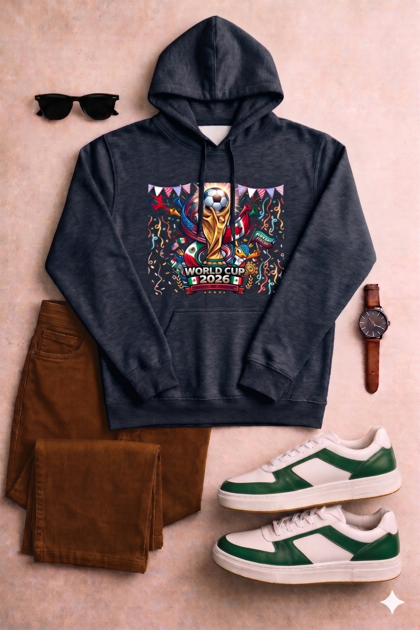 WC2026 -Pixelated83 Premium Unisex  Hoodie