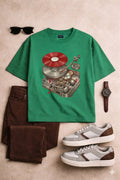 Vinyl player - Pixelated83 Premium Unisex Tee