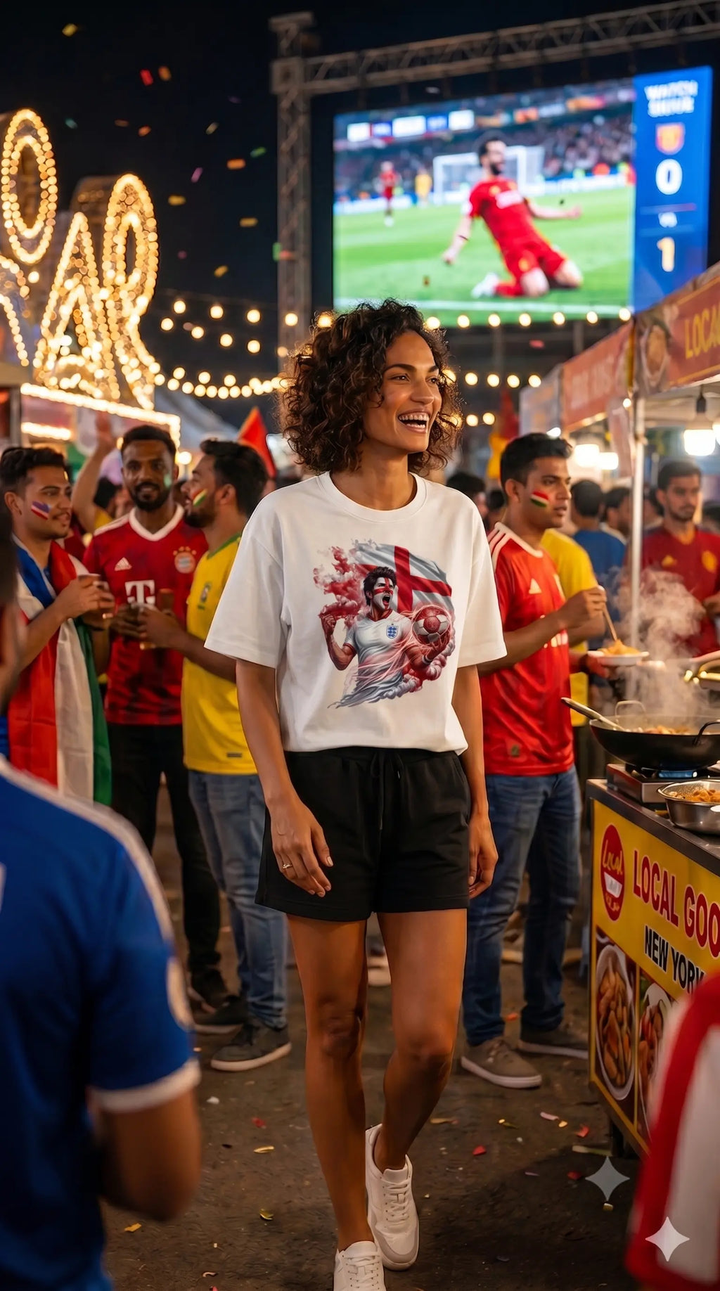 England WC26 - Pixelated83 Premium Unisex Classic Crew T-Shirt