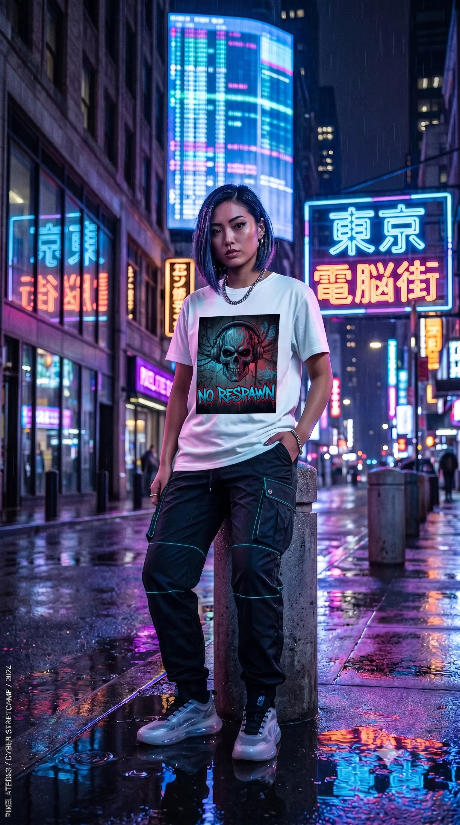 No Respawn | Pixelated83 Premium Unisex Classic Crew T-Shirt