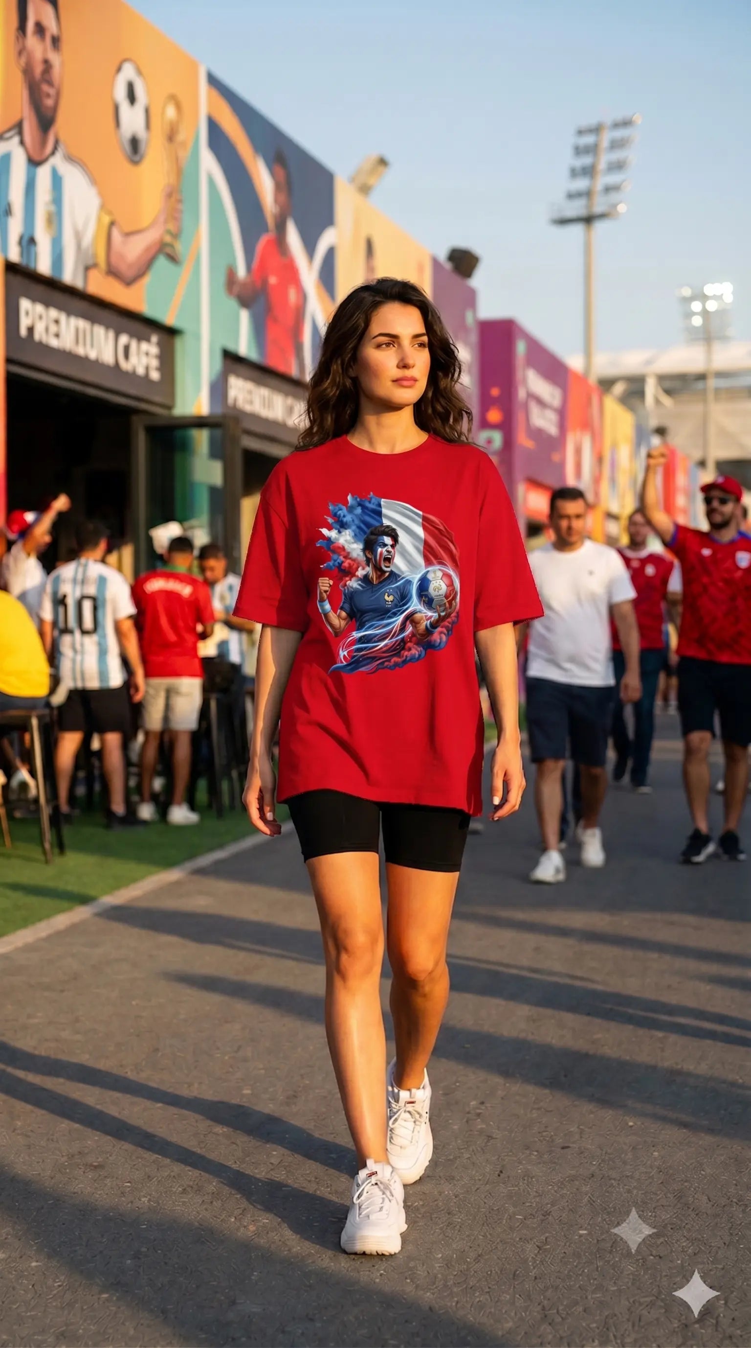 France WC26 - Pixelated83 Premium Unisex Classic Crew T-Shirt