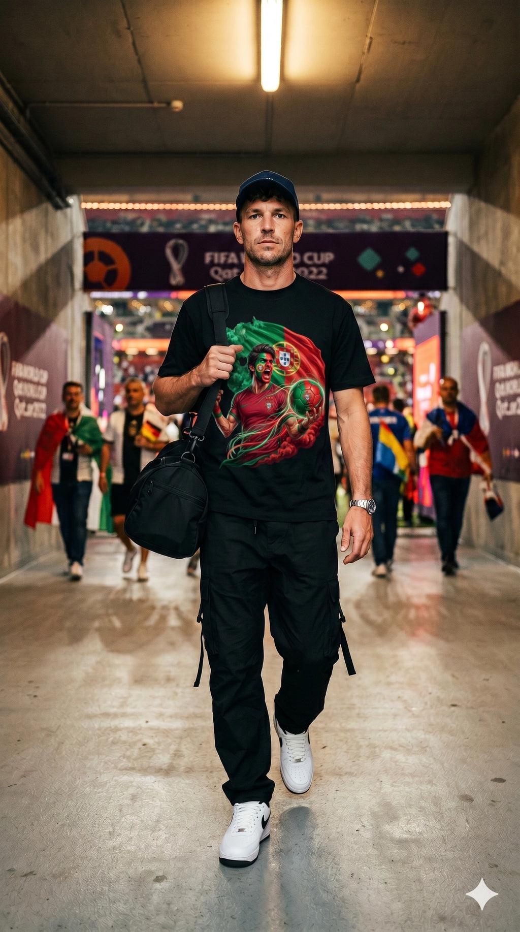 Portugal WC26 - Pixelated83 Premium Unisex Classic Crew T-Shirt