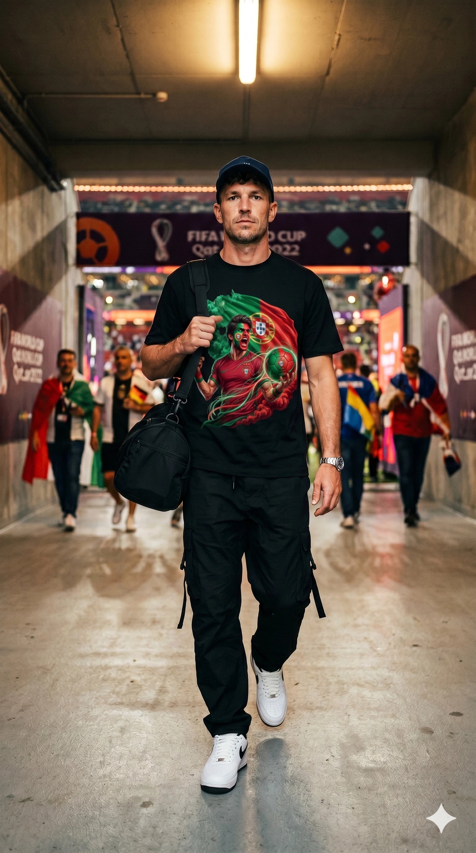 Portugal WC26 - Pixelated83 Premium Unisex Classic Crew T-Shirt