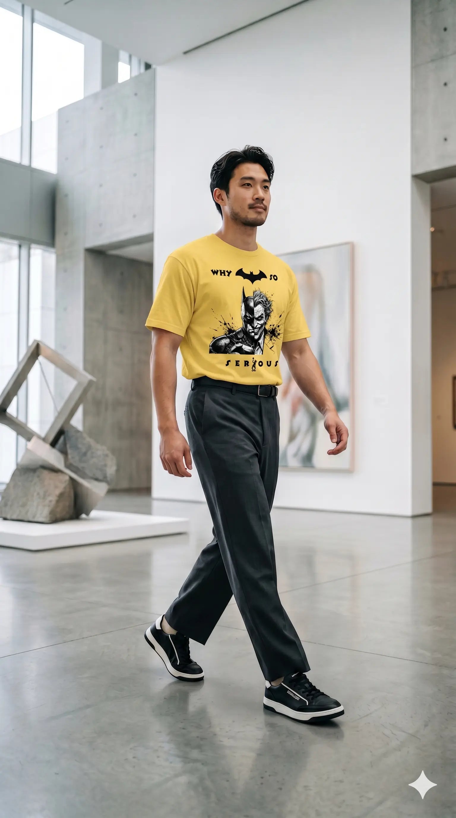 WHY SO SERIOUS - Pixelated83 Premium Unisex Tee