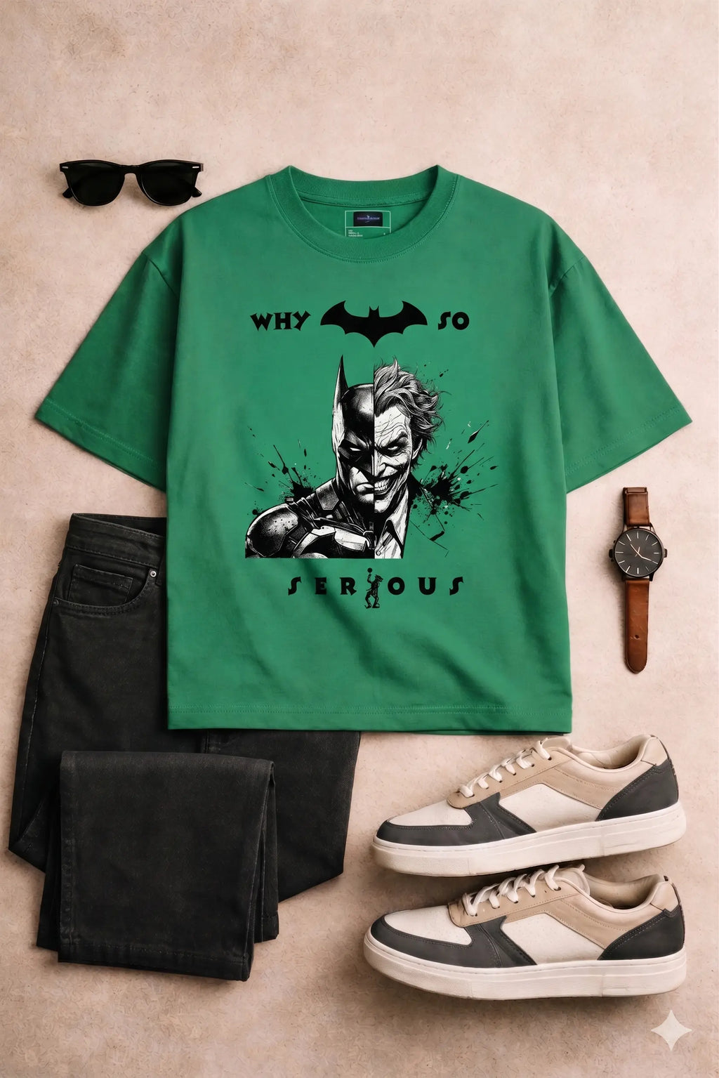 WHY SO SERIOUS - Pixelated83 Premium Unisex Tee