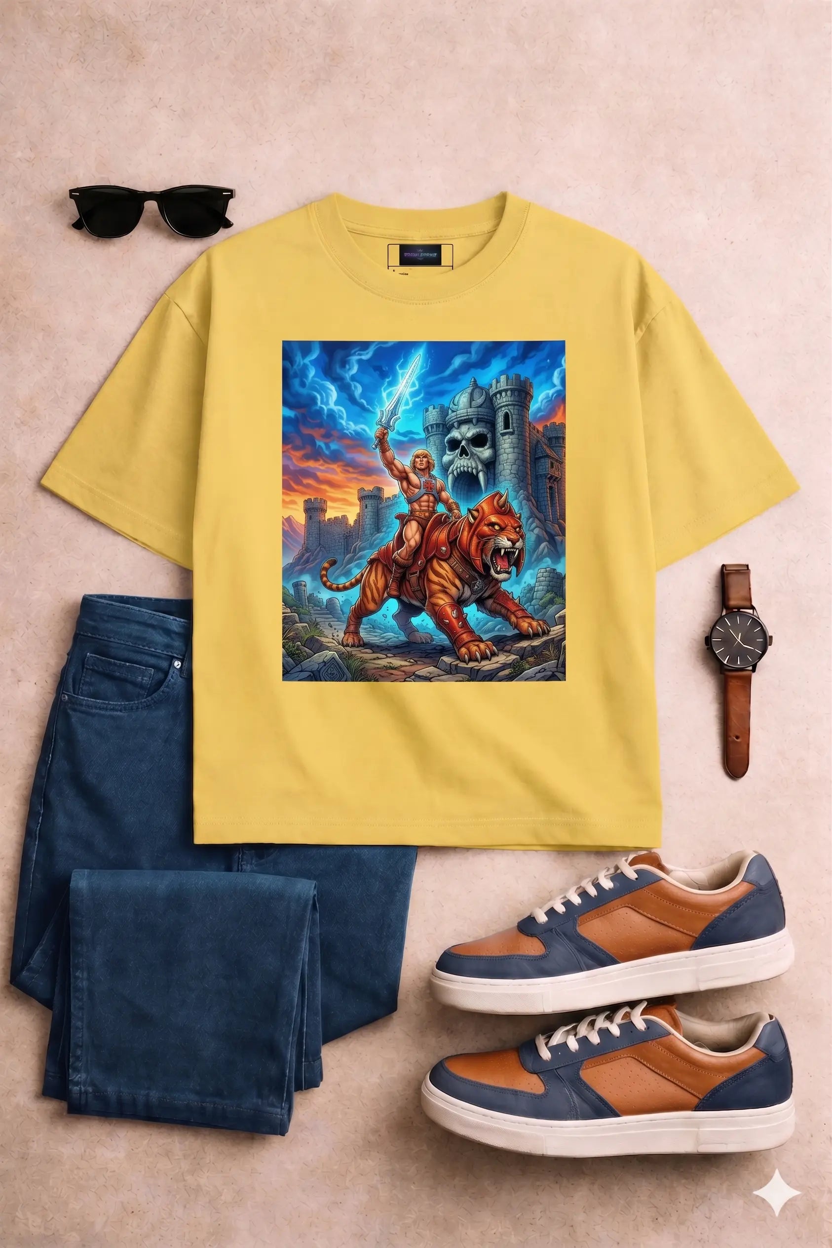 He Man - Pixelated83 Premium Unisex  Classic Crew Tee