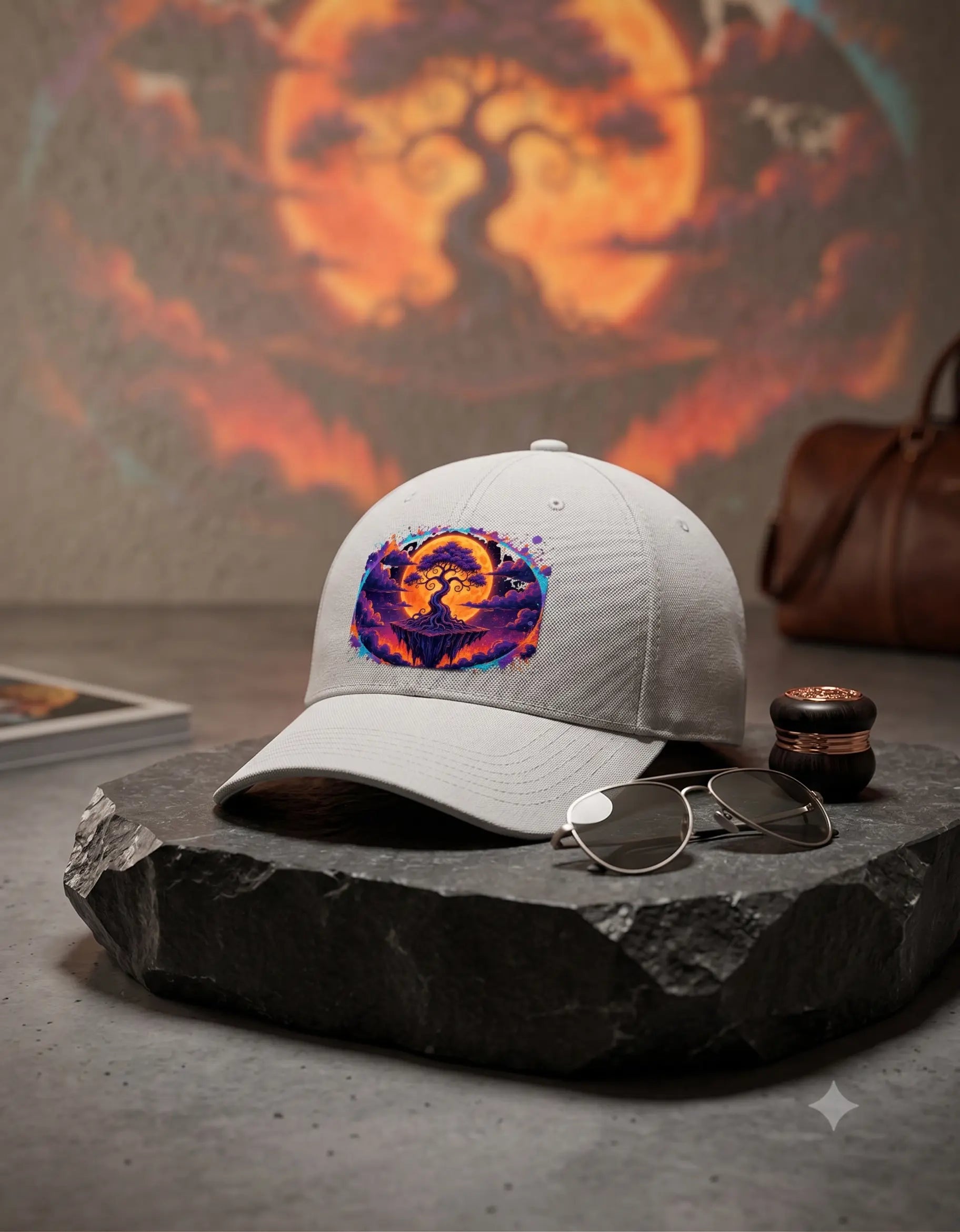 Eclipse - Pixelated83 Premium Baseball Ottoman Cap