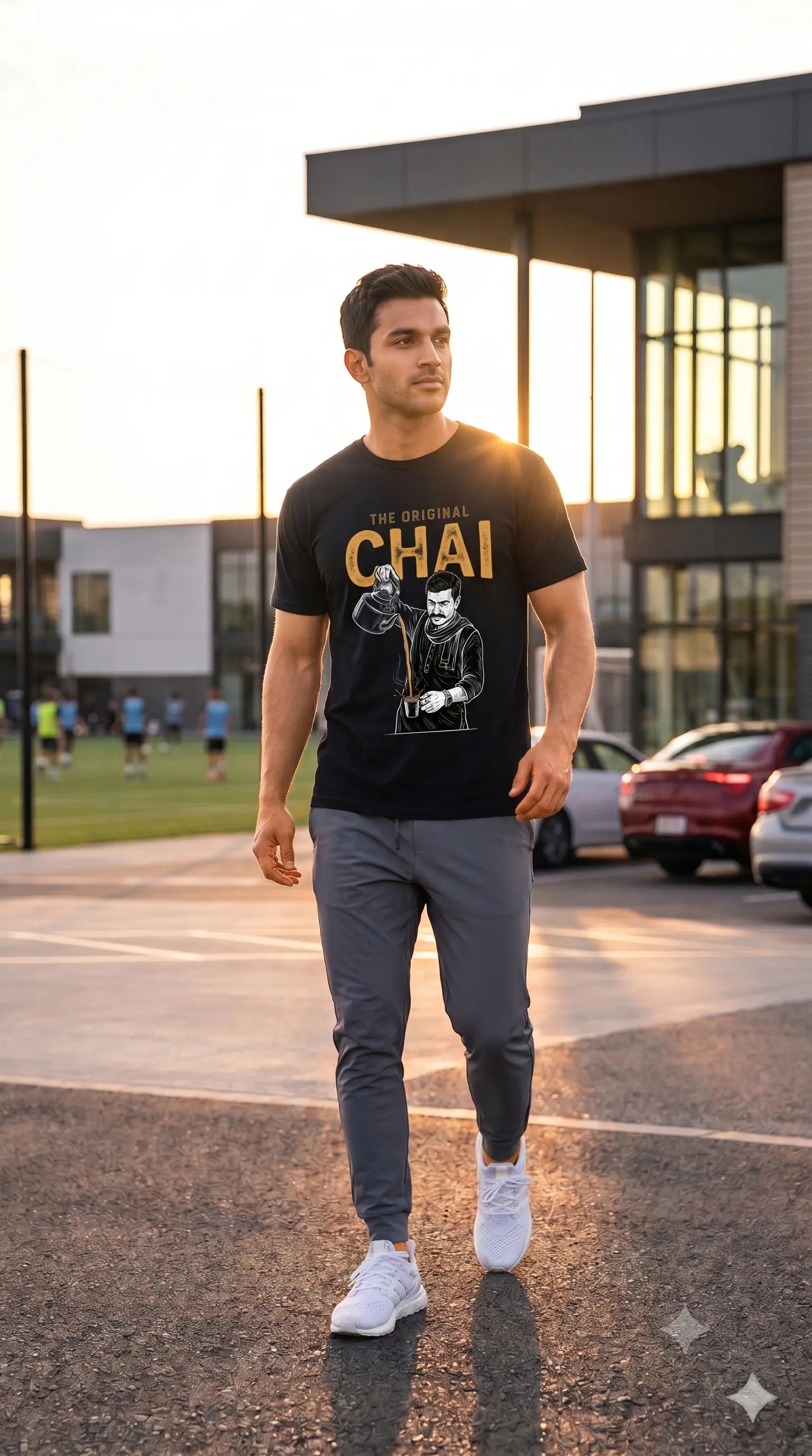 The Original Chai | Pixelated83 Premium Unisex Classic Crew T-Shirt