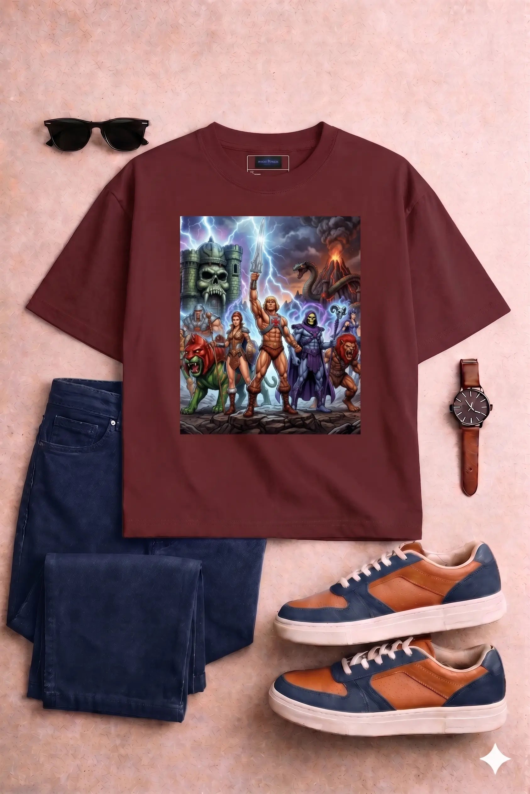 Masters - Pixelated83 Premium Unisex  Classic Crew Tee